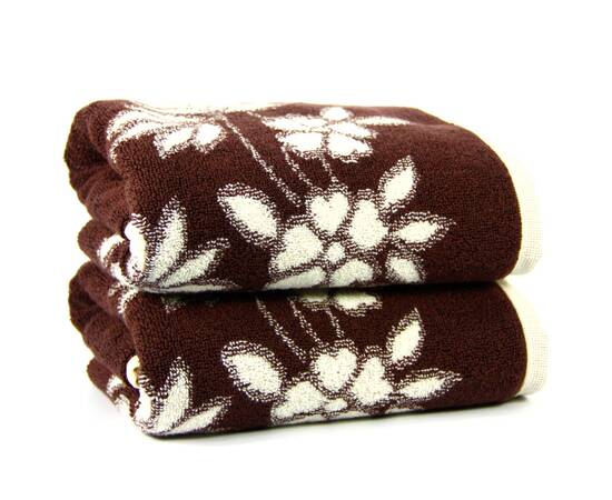 Рушник махровий Maisonette Solvron 76х152 коричневий (119043), Колір: коричневий, Розмір: 76x152, зображення 2