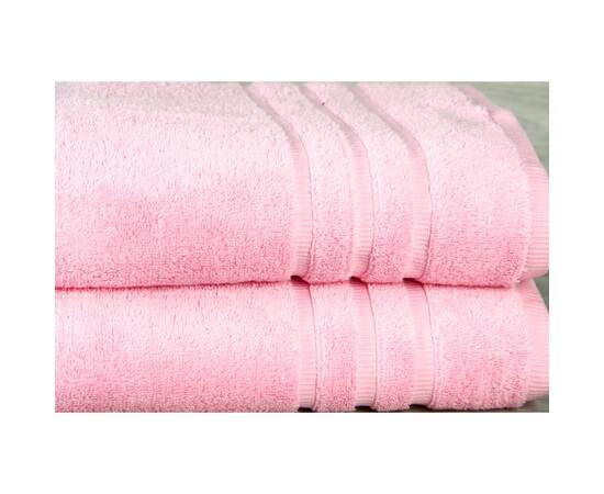 Рушник махровий Maisonette Micro Touch 50х100 рожевий (14130), Колір: рожевий, Розмір: 50x100, зображення 2