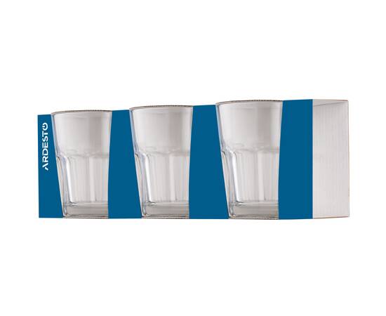 Набір склянок Ardesto Salerno низьких 305мл 3шт Ardesto (AR2630WS), зображення 3