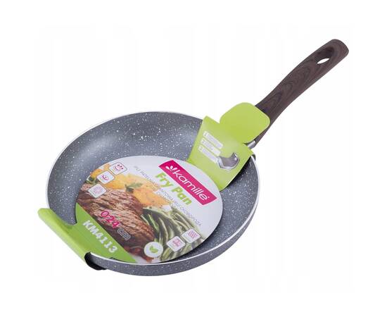 Сковорода 24 см Kamille (4113MR), Колір: сірий, Тип: сковорода, Форма: кругла, Діаметр (см): 24, зображення 4