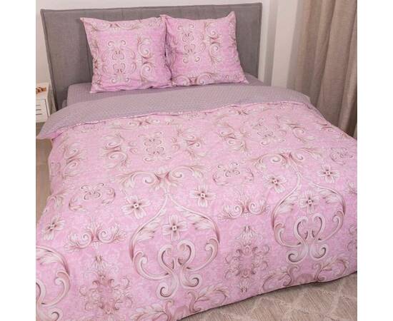 Постільна білизна 632 сатин твілл 2шт(143х210) Вілюта, Розмір: сімейний 2шт(145x210), Основний колір: бузковий, зображення 3