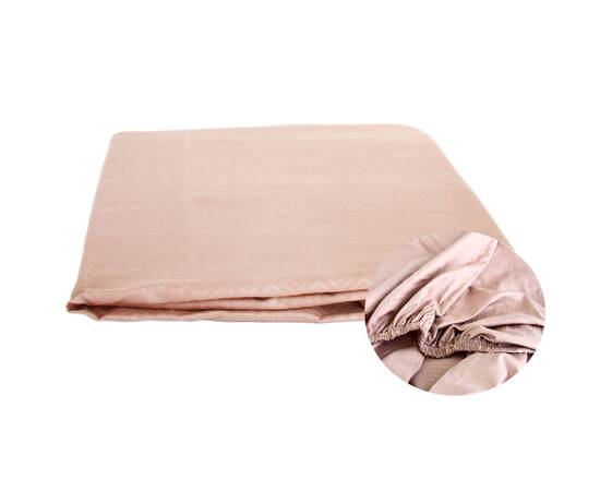 Простирадло на гумці Mf Jacquard beige 160х200+25 LightHouse (602473), Колір: бежевий, Тип: простирадла на гумці, Розмір: 160x200x25, зображення 3