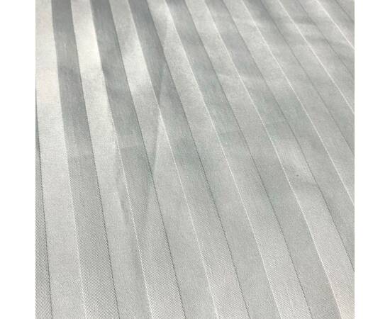 Простирадло на гумці Mf Stripe grey 160х200+25 LightHouse (602411), Колір: сірий, Тип: простирадла на гумці, Розмір: 160x200x25, зображення 3