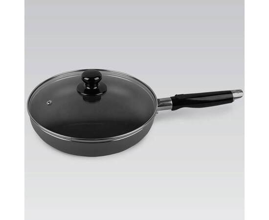 Сковорода з кришкою 26 см Basic Maestro (MR1200-26), Колір: сірий, Тип: сковорода, Форма: кругла, Діаметр (см): 26, зображення 4