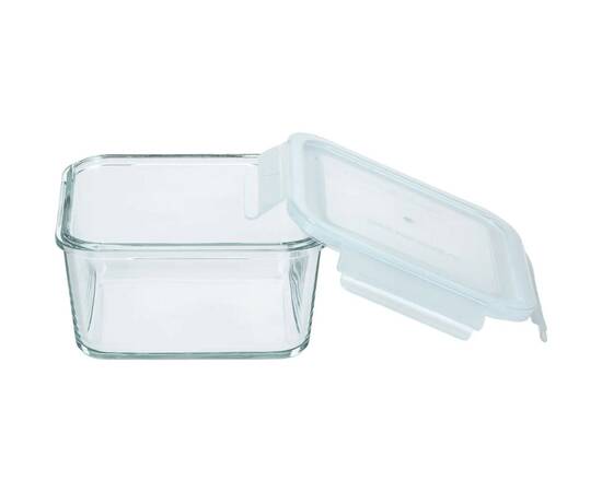 Контейнер для хранения, запекания, заморозки miFamilia 1000 мл Nested collection (6034) квадратный, изображение 2