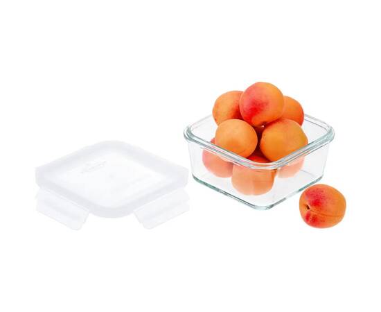 Контейнер для хранения, запекания, заморозки miFamilia 1000 мл Nested collection (6034) квадратный, изображение 3