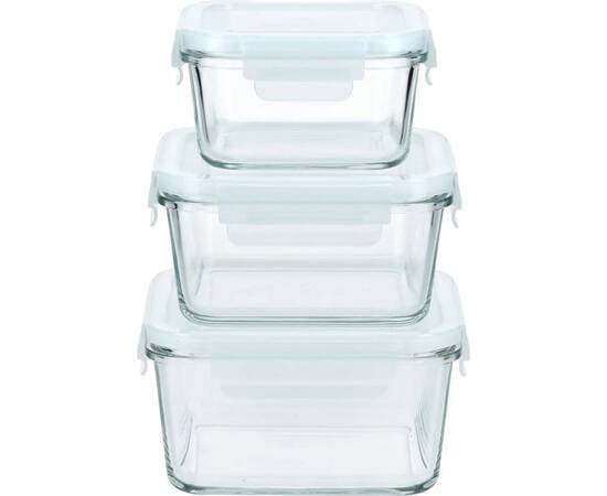 Контейнер для зберігання, запікання, заморозки miFamilia 1000 мл Nested collection (6079) прямокутний, зображення 4