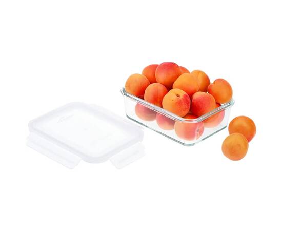 Контейнер для хранения, запекания, заморозки miFamilia 1600 мл Nested collection (6032) прямоугольный, изображение 3