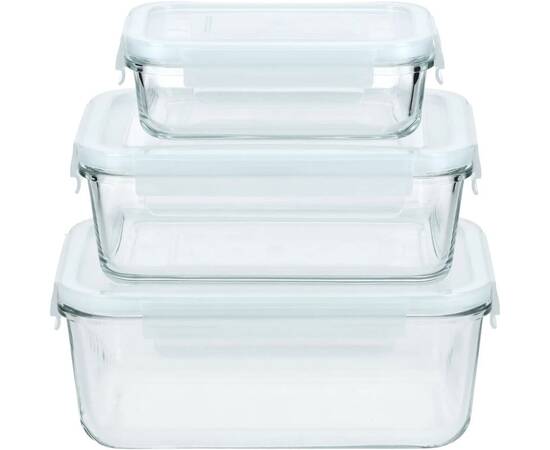 Контейнер для хранения, запекания, заморозки miFamilia 400 мл Nested collection (6030) прямоугольный, изображение 4