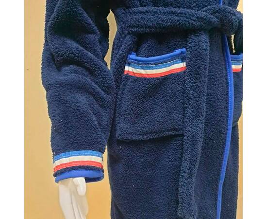 Халат детский махровый 11-12 лет Welsoft синий Zeron (19482), Цвет: синий, Размер детский: 11-12 лет, изображение 3