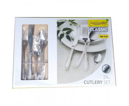 Набор столовых приборов 24 пр. Maestro (MR1519), изображение 3