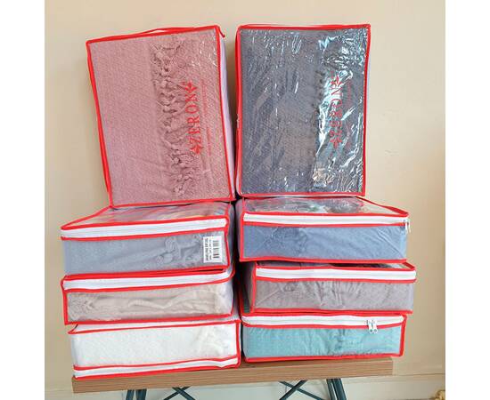 Простынь-покрывало жаккардовое Pike 245х270 Yesil Zeron (19821), Цвет: бирюзовый, Размер: 245x270, изображение 6