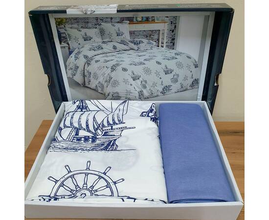 Постельное белье ранфорс 200x220 EKO Zeron (19400), изображение 2