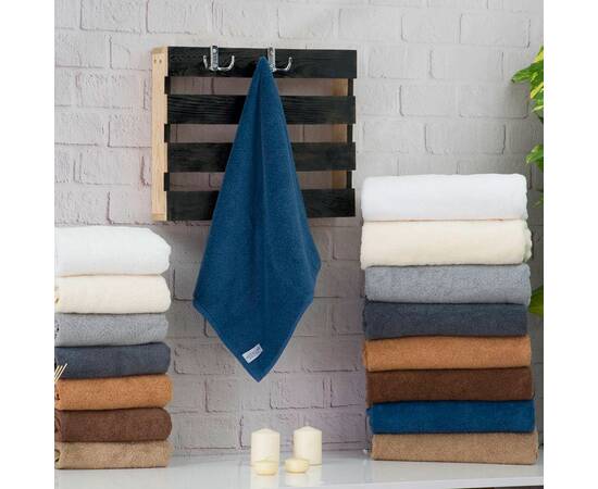 Полотенца махровые для отелей 50х90 Zeron (19694), Цвет: синий, Размер: 50x90, изображение 2