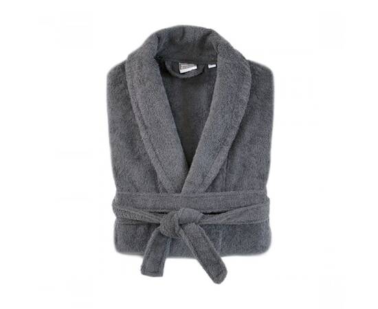 Халат махровий Lotus Home Basic Line antrasit XXL (svt-2000022323475), Колір: антрацитовий, Розмір: 2XL, зображення 4