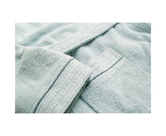 Халат махровий Lotus Home Nella aqua S/M (svt-2000022289665), Колір: бірюзовий, Розмір: S/M, зображення 4