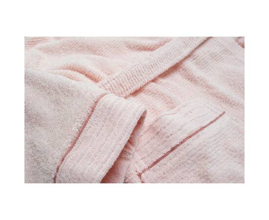 Халат махровий Lotus Home Nella somon L/XL (svt-2000022289603), Колір: персиковий, Розмір: L/XL, зображення 4