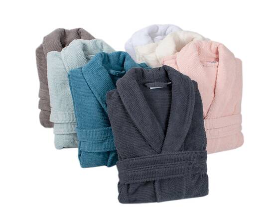 Халат махровий Lotus Home Nella aqua L/XL (svt-2000022289580), Колір: бірюзовий, Розмір: L/XL, зображення 5