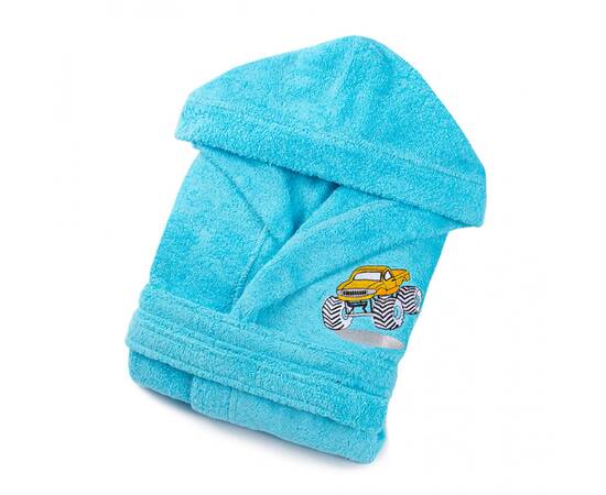 Халат детский Lotus Jeep 3-4 года бирюзовый (svt-2000022262286), изображение 2