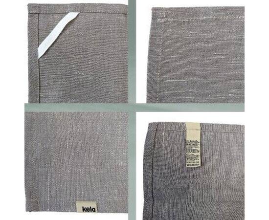 Кухонное полотенце KELA Puro 50x70 серый (12805), Цвет: серый, Размер: 50x70, изображение 2