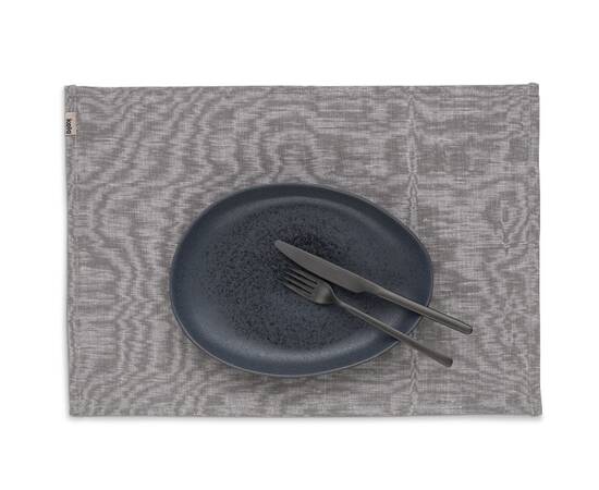 Килимок сервірувальний KELA Puro сірий, 45х30 см (12806), Тип: серветки, Основний колір: сірий, Форма скатертини: прямокутна, Розмір: 30x45, зображення 2