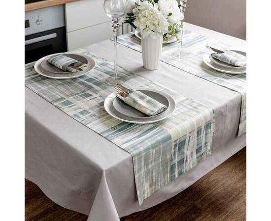 Доріжка 40x140 на стіл Клітіна Прованс (30886), Тип: доріжки (раннери), Основний колір: бежевий, Форма скатертини: прямокутна, Розмір: 40x140, зображення 3