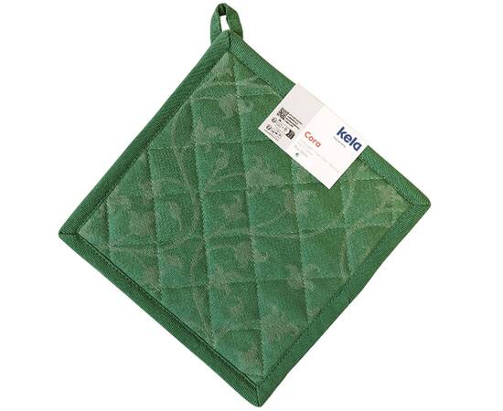 Прихватка KELA Cora 20x20 см, зелений візерунок (12819), зображення 3