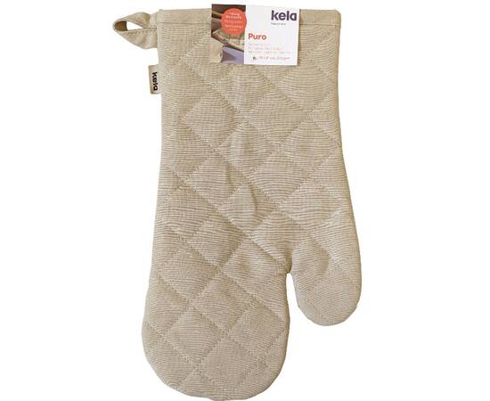 Прихватка-рукавиця KELA Puro 31x18 см, бежева (12811), зображення 3