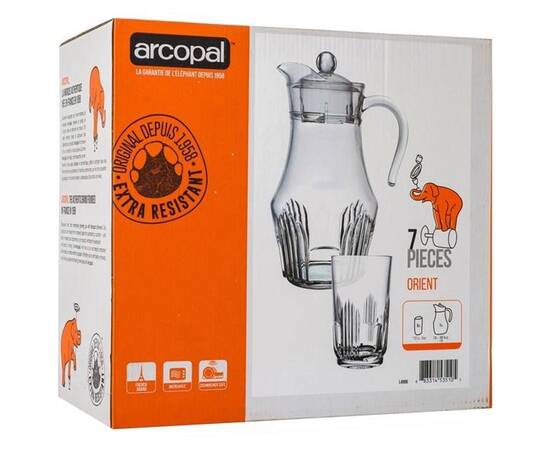 Набір Arcopal ORIENT для напоїв 7 пр. (L4986), зображення 3