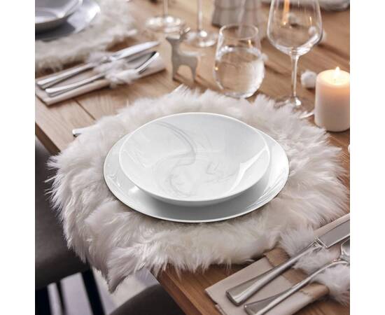 Тарелка Luminarc DIWALI MARBLE WHITE 190 мм десертная (Q8815), изображение 3