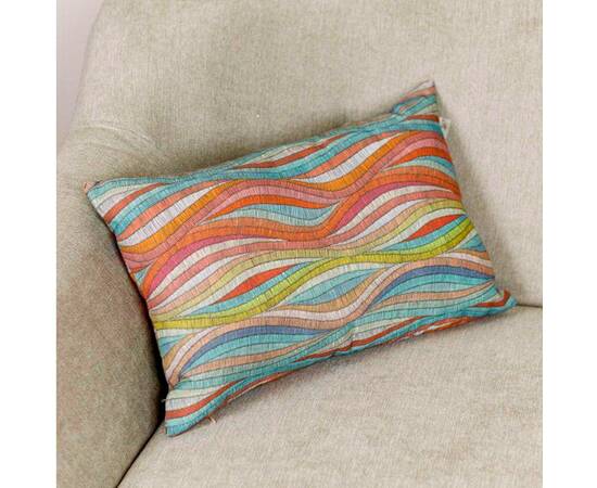 Подушка декоративная 30х45 MixPrint 501 хвиля Прованс (029892), Цвет: оранжевый, Размер: 30x45, изображение 2