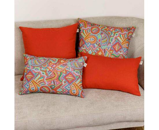 Наволочка декоративная 30х45 MixPrint 503 мозаіка Прованс (029850), Цвет: оранжевый, Тип: наволочки, Размер: 30x45, изображение 3