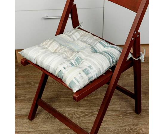 Подушка на стул 40х40 Клітина Прованс (030952), Цвет: бежевый, Размер: 40x40, изображение 2