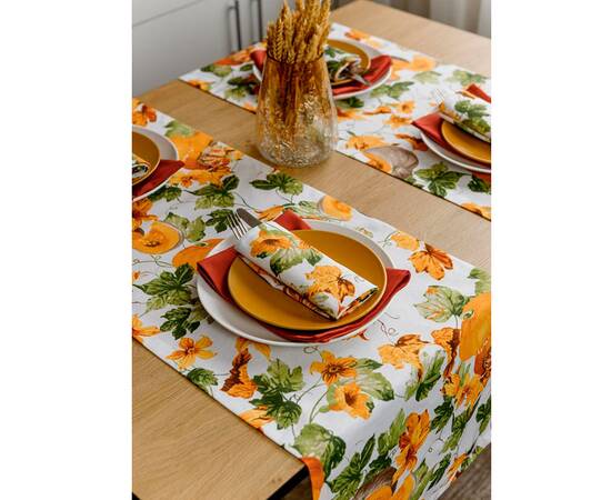 Салфетка 35x45 Happy Fall Прованс (030720), Тип: салфетки, Цвет: оранжевый, Форма скатерти: прямоугольная, Размер: 35x45, изображение 2