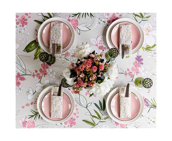 Скатерть 120х136 Орхідея Прованс (030890), Тип: скатерти, Цвет: зеленый, Форма скатерти: прямоугольная, Размер: 120x136, изображение 3