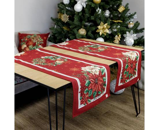 Дорожка гобеленовая 35х100 PRESENT Прованс (031391), Тип: дорожки (раннеры), Цвет: красный, Форма скатерти: прямоугольная, Размер: 35x100, изображение 3
