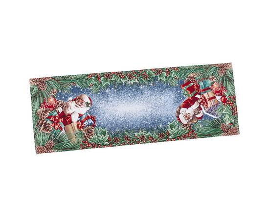 Дорожка на стол 37х100 LiMaSo (WINDOW-37), Тип: дорожки (раннеры), Цвет: синий, Форма скатерти: прямоугольная, Размер: 37x100, изображение 2