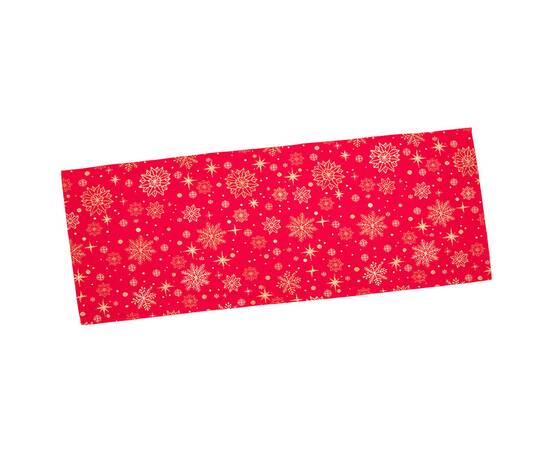 Доріжка на стіл 37х100 LiMaSo (ADHARA-37), Тип: доріжки (раннери), Основний колір: червоний, Форма скатертини: прямокутна, Розмір: 37x100, зображення 2