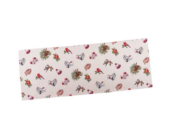 Дорожка на стол 45х140 LiMaSo (EDEN1158-45), Тип: дорожки (раннеры), Цвет: красный, Форма скатерти: прямоугольная, Размер: 45x140, изображение 2