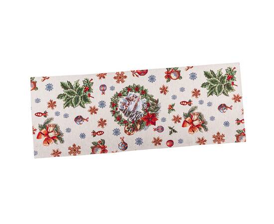 Дорожка на стол 45х140 LiMaSo (FIOCCO-45), Тип: дорожки (раннеры), Цвет: красный, Форма скатерти: прямоугольная, Размер: 45x140, изображение 2