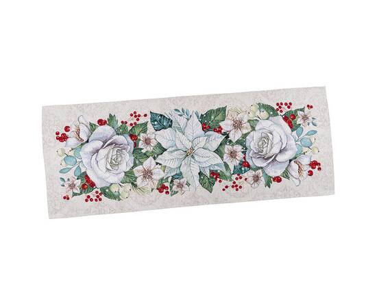 Доріжка на стіл 37х100 LiMaSo (OTILIA-37), Тип: доріжки (раннери), Основний колір: зелений, Форма скатертини: прямокутна, Розмір: 37x100, зображення 2