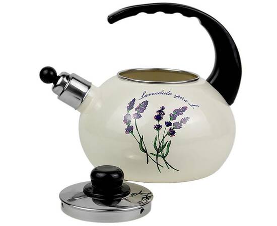 Эмалированный чайник со свистком 2.2 л Kamille (1034), изображение 3