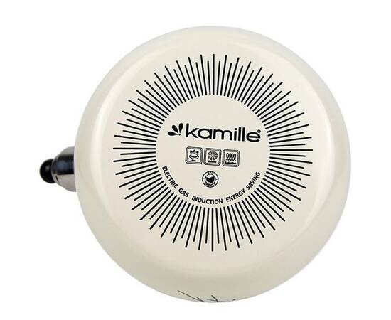 Эмалированный чайник со свистком 2.2 л Kamille (1034), изображение 4