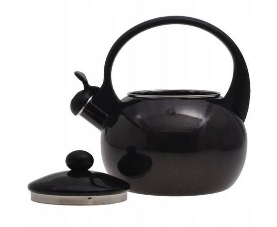 Емальований чайник із свистком 2.2 л Kamille (1038A), зображення 3