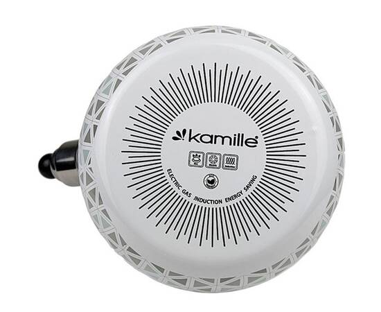 Эмалированный чайник со свистком 2.5 л Kamille (1037), изображение 4