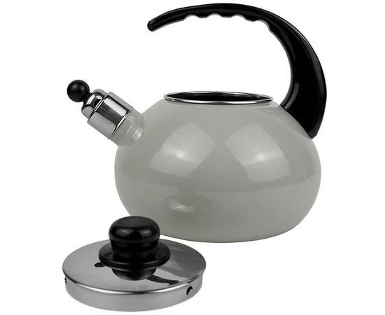 Эмалированный чайник со свистком 2.5 л Kamille (1039B), изображение 2