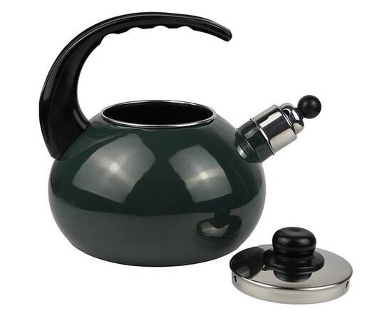 Эмалированный чайник со свистком 2.5л Kamille (1039D), изображение 3