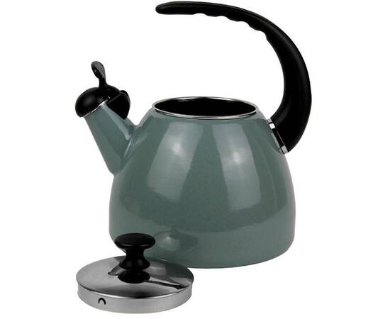 Эмалированный чайник со свистком 2.5 л Kamille (1040A), изображение 2