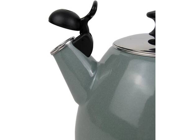 Эмалированный чайник со свистком 2.5 л Kamille (1040A), изображение 3