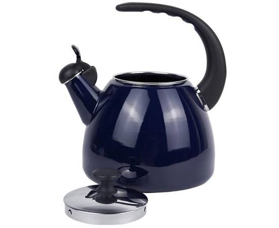 Эмалированный чайник со свистком 2.5 л Kamille (1040D), изображение 2